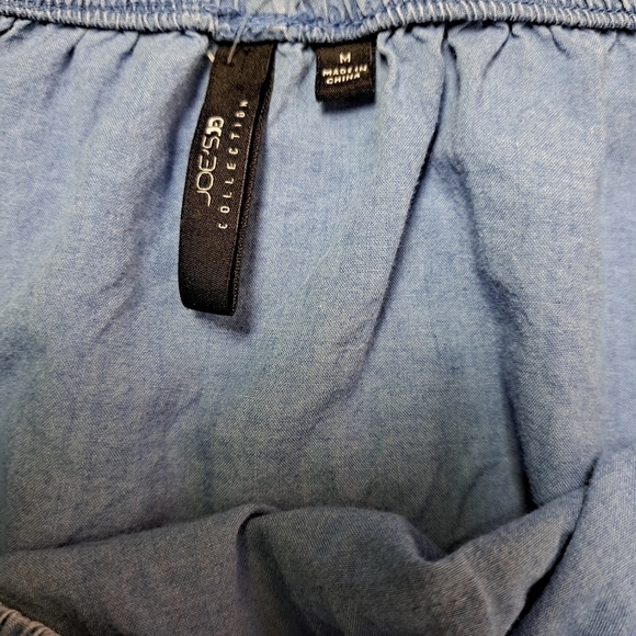 Joe's Chambray Off Shoulders Top - Picture 5 of 10